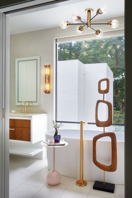 Poppy Large Adjustable Semi-flush Mount
