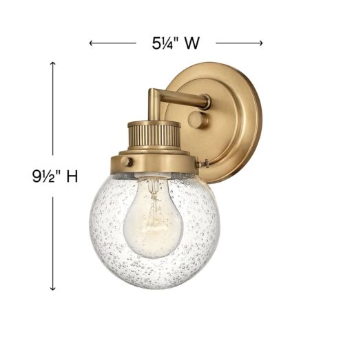 Poppy Single Light Vanity