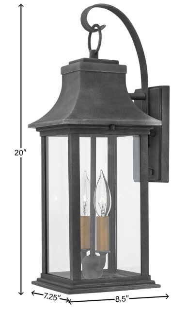【セール 登場から人気沸騰】 Adair Medium Lantern Mount Wall ライト・ランタン