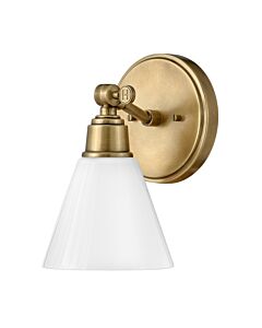 Medium Adjustable Single Light Vanity