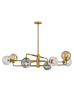 Large Adjustable Single Tier Chandelier