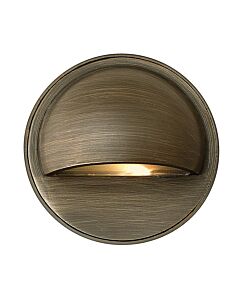 Hardy Island Round Eyebrow LED Deck Sconce