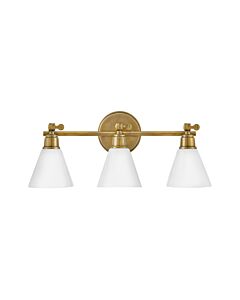 Medium Adjustable Three Light Vanity