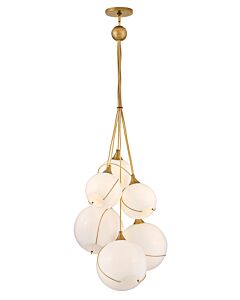 Medium Six Light Multi Tier Chandelier