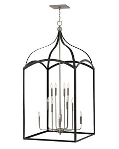 Double Extra Large Three Tier Open Frame Chandelie