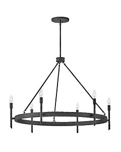 Large Single Tier Chandelier