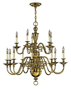 Large Two Tier Chandelier