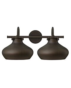 Metal Shade Two Light Vanity