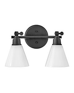 Small Adjustable Two Light Vanity