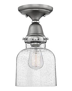 Extra Small Cylinder Glass Flush Mount