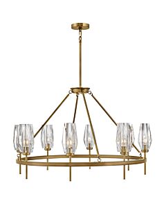 Large Single Tier Chandelier