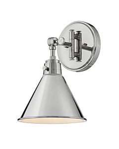 Medium Swing Arm Single Light Sconce