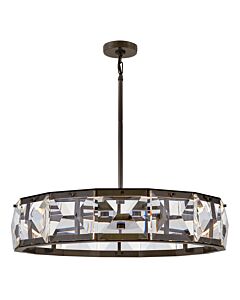 Medium LED Drum Chandelier