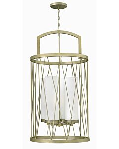 Nest Silver Leaf 4 Light Large Open Frame Single T